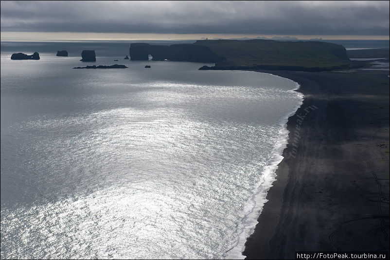 Выглянувшее на минуту Исландское солнце сотворило такую завораживающую картину. Океан серебра — это неописуемое зрелище! Южная Исландия, Исландия