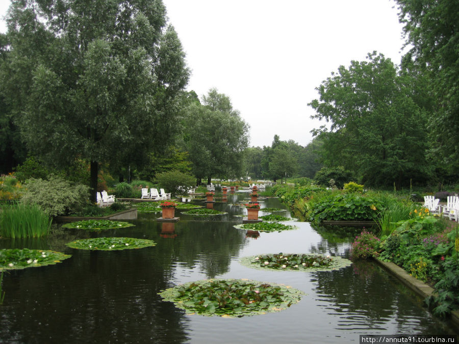 Ботанический сад Planten un blomen: Японский Садик Гамбург, Германия