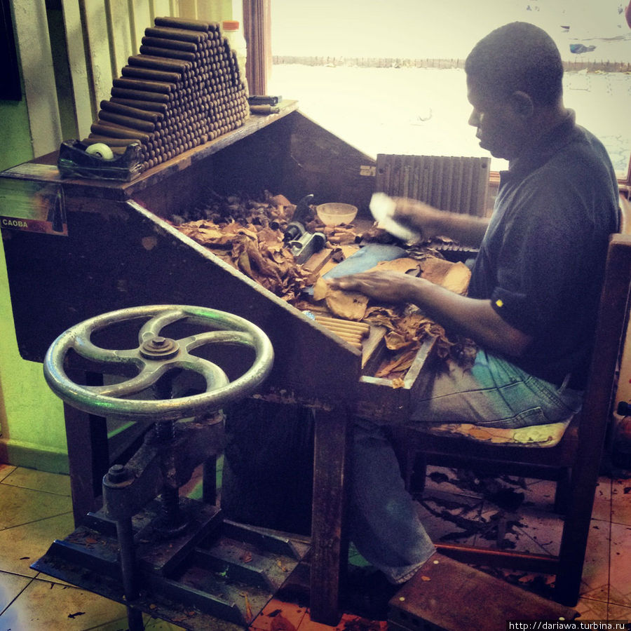 Изготовление сигар Санто-Доминго, Доминиканская Республика