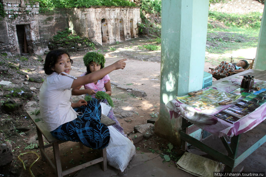 Монахи, торговцы, туристы Монива, Мьянма