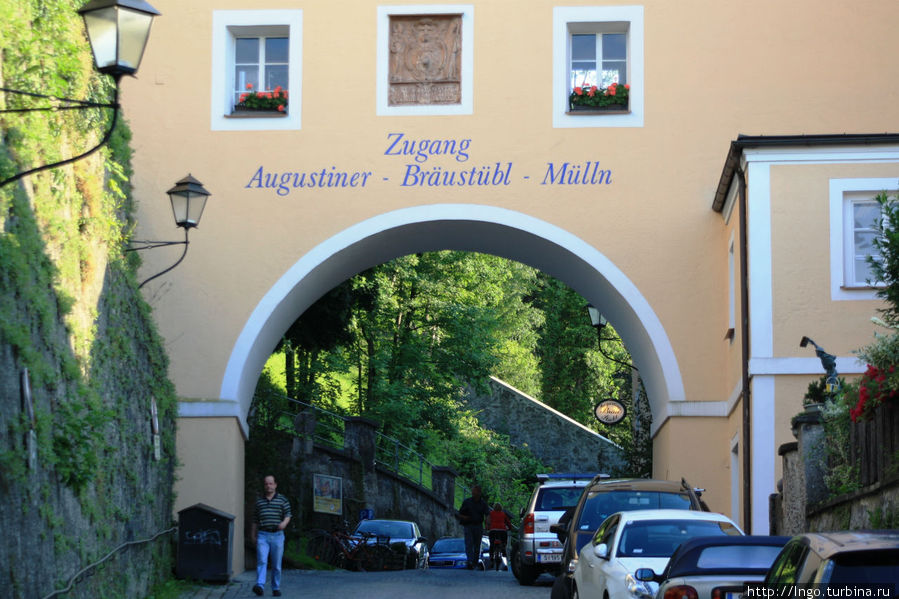 Aufgang zur Augustinergasse Зальцбург, Австрия