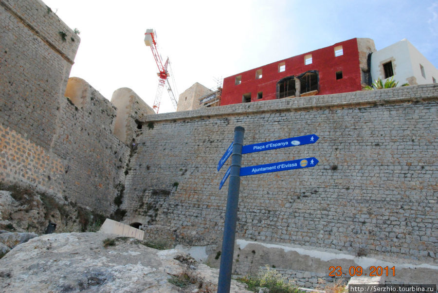 Замки и крепости Европы!Часть 1.Испания,Ибица- старый город! Остров Ибица, Испания