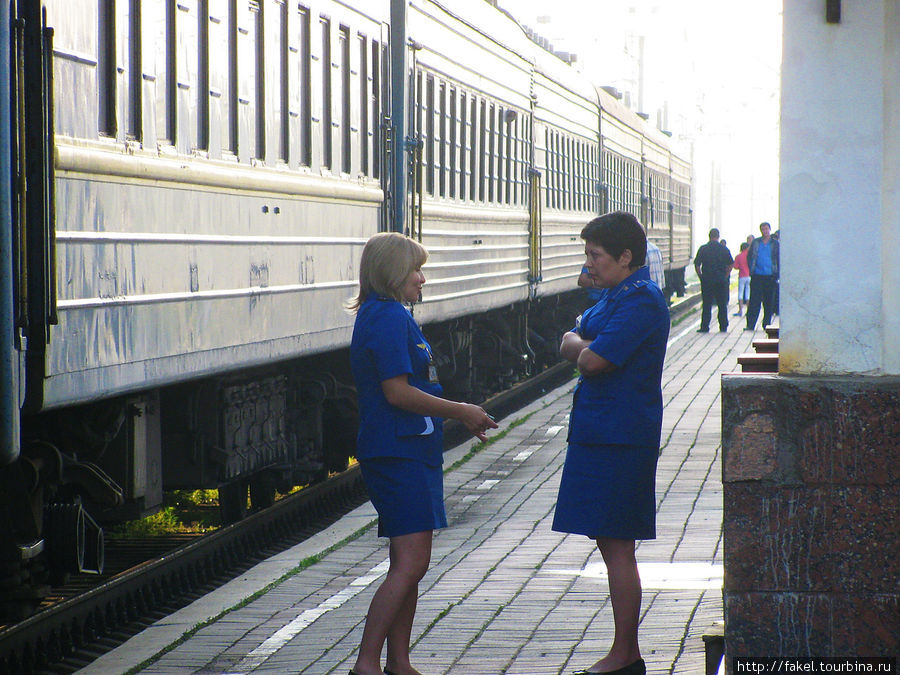 Станция Знаменка утром Знаменка, Украина
