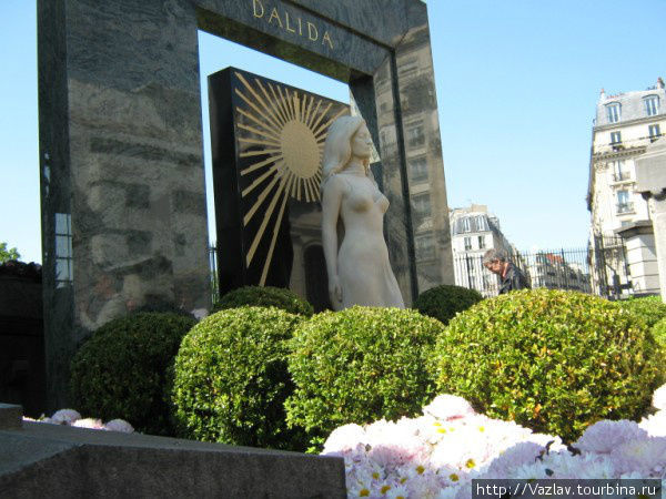 Памятник Далиде Париж, Франция