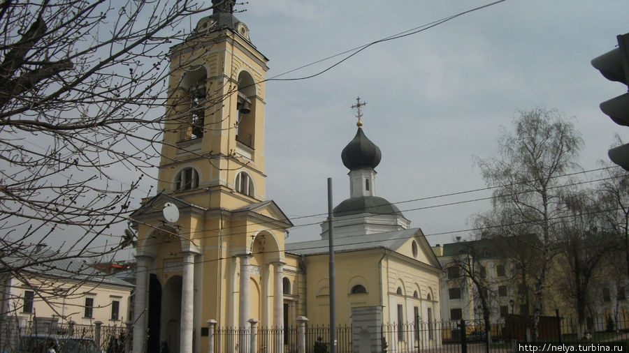 Храм в Казачьей слободе Москва, Россия
