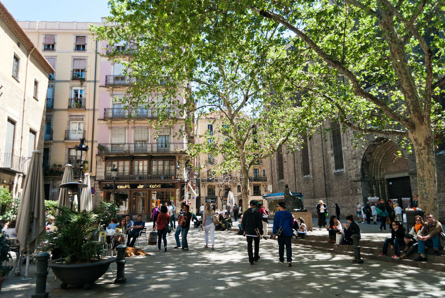 Готический квартал Барселоны Барселона, Испания