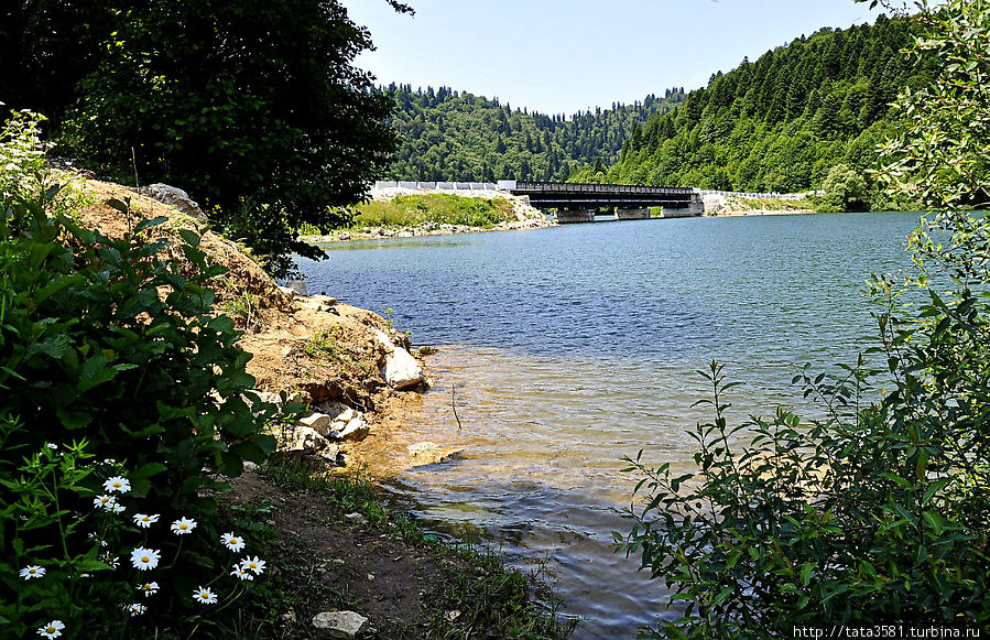 Озеро Шаори Ткибули, Грузия