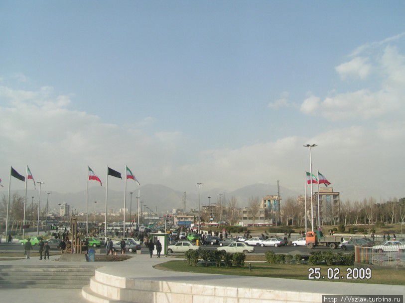 Праздничный вид Тегеран, Иран