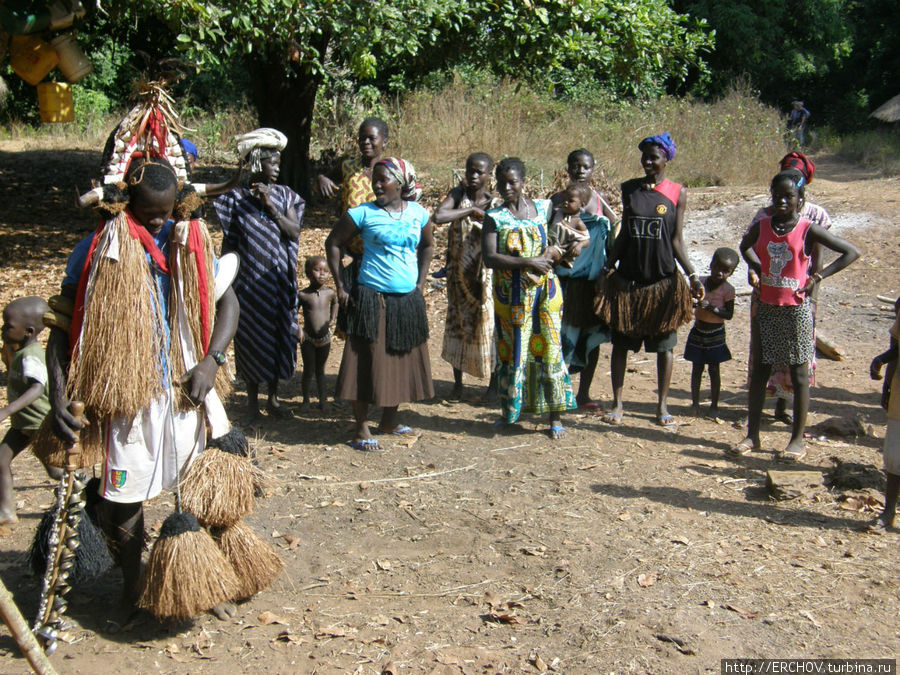 Танцы народа Рубане Округ Болама, Гвинея-Бисау