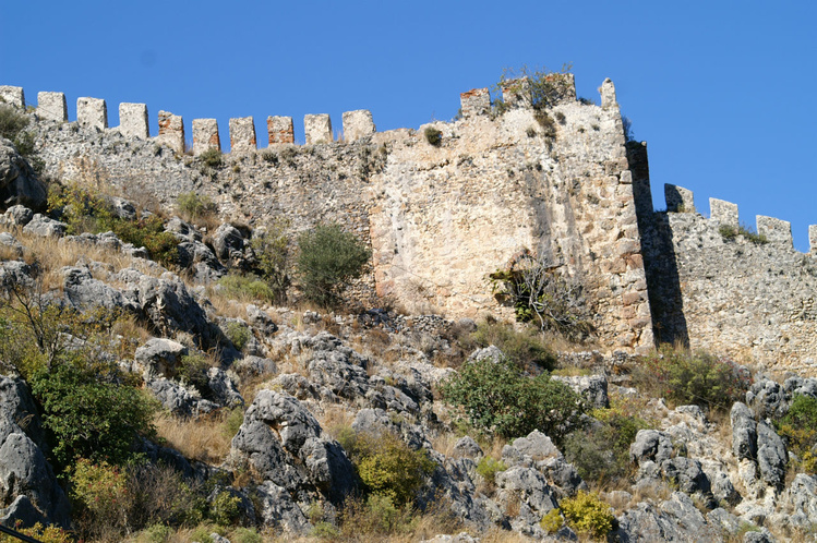 Стена крепости — музея Ка