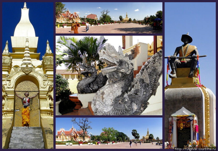 Когда меркнет солнце, или главная ступа Вьентьяна Вьентьян, Лаос
