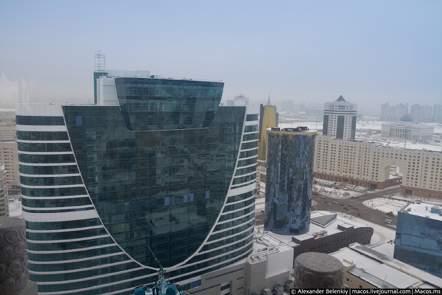 Столица степных небоскрёбов Астана, Казахстан