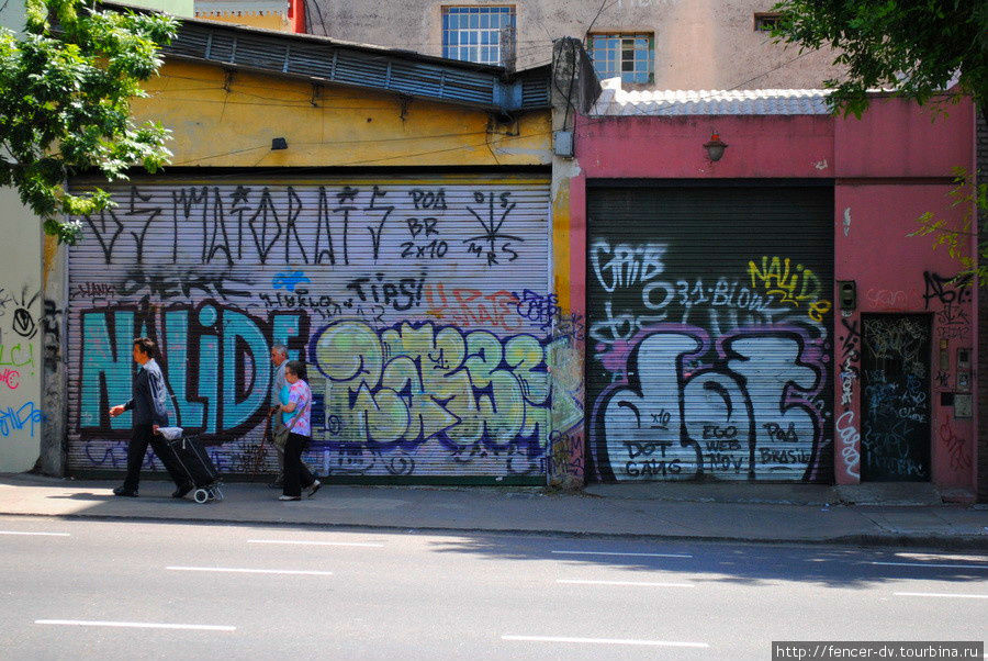 Уличные рисунки Буэнос-Айреса Буэнос-Айрес, Аргентина