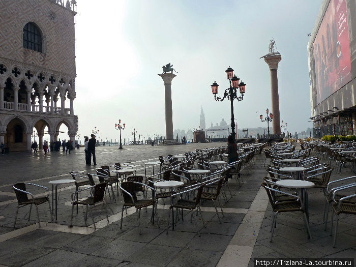Площадь Св. Марка ранним утром Венеция, Италия