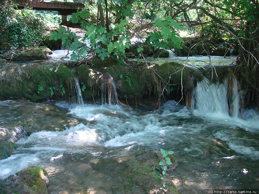 Под чарующий плеск водопадов Далмация, Хорватия