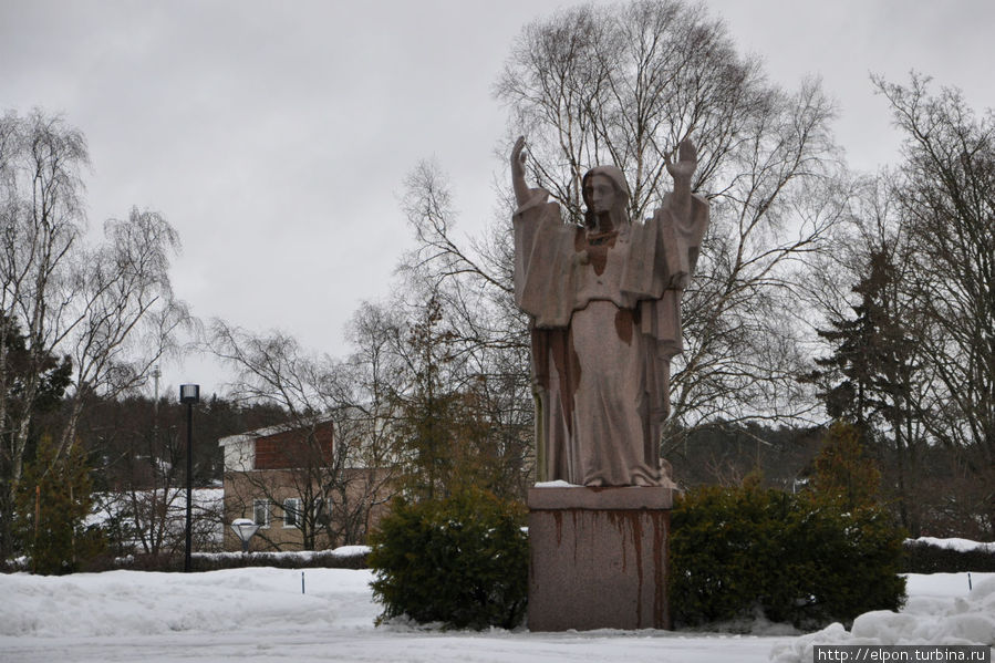 Монумент «Дух свободы» около Ristinkirkko Лахти, Финляндия