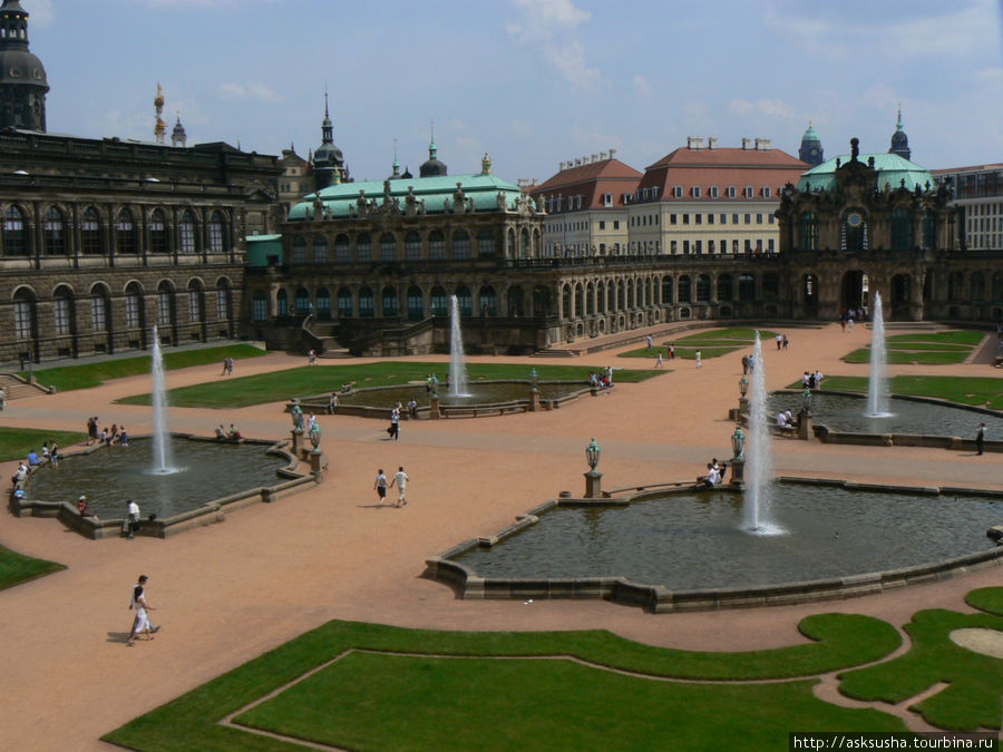 Королівський дворец Цвингер Дрезден, Германия