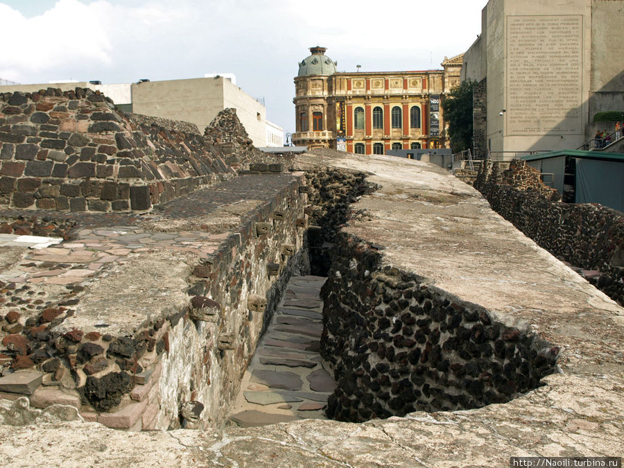 Главный Храм Тенотчитлана Мехико, Мексика