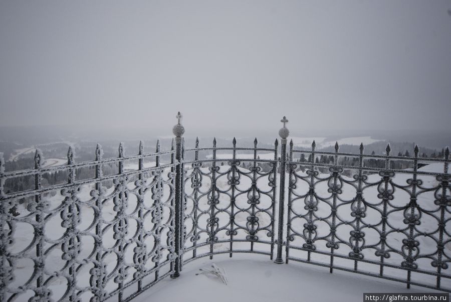 Зима на Белогорье Кунгур, Россия