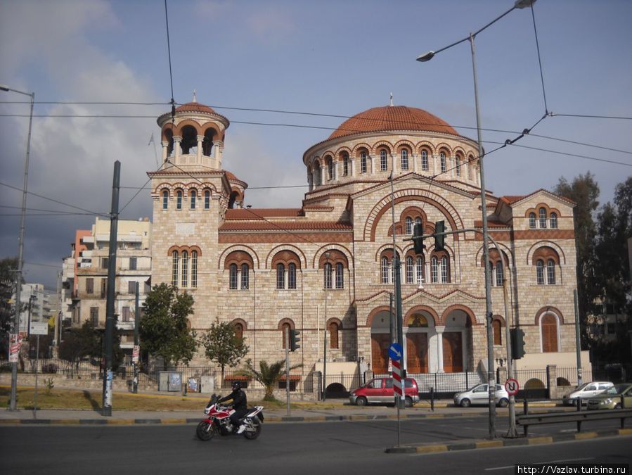 Церковь во всей красе Пирей, Греция