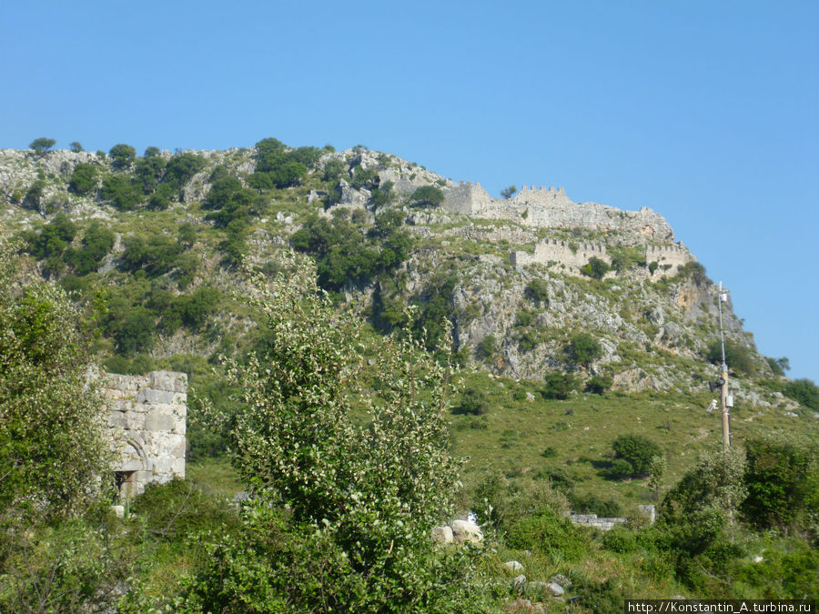 крепость над театром Кёйджегиз, Турция