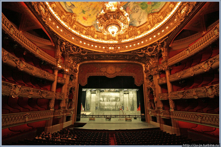 Дорого-богато) Интерьеры Grand-Opera. Париж, Франция