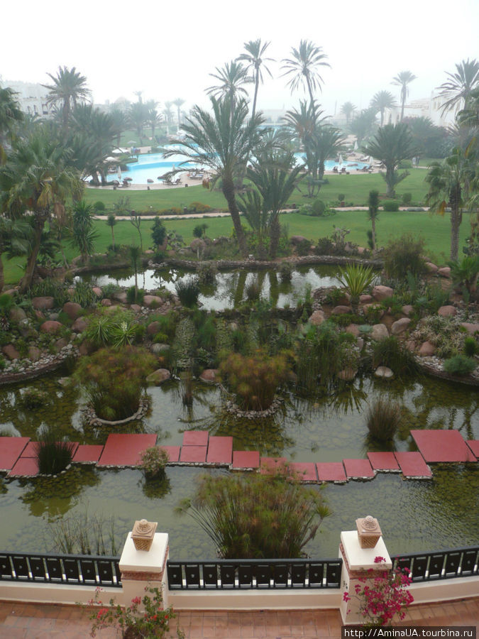в отеле Пале де роз, Агадир Марокко