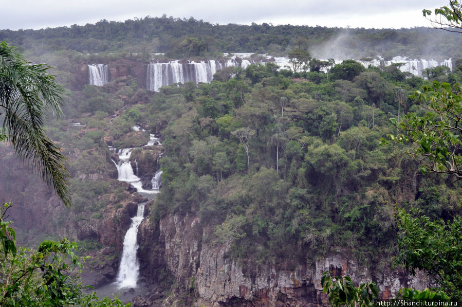 Водопады Игуасу — бразильская сторона Игуасу национальный парк (Бразилия), Бразилия