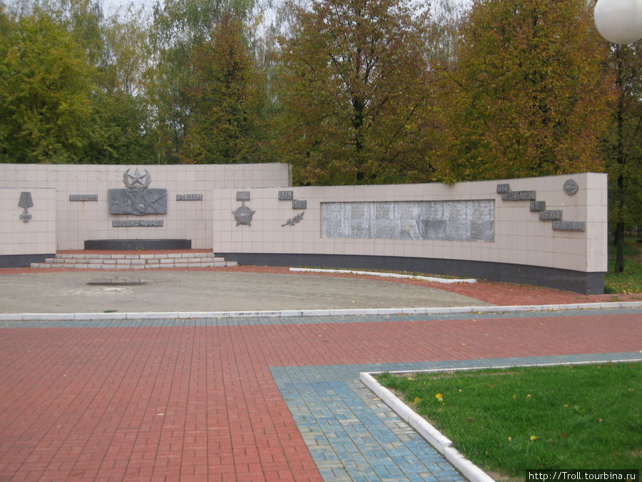 Афганско-чеченская половина мемориала Йошкар-Ола, Россия
