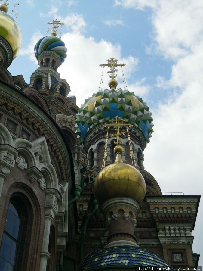 Купола Спаса на Крови Санкт-Петербург, Россия