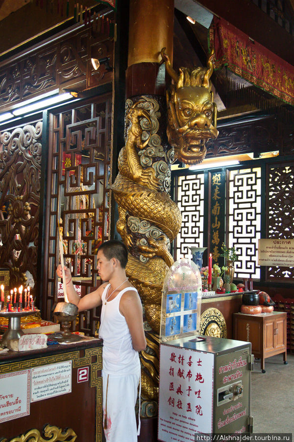 Китайский буддийский храм. Остров Пхукет, Таиланд