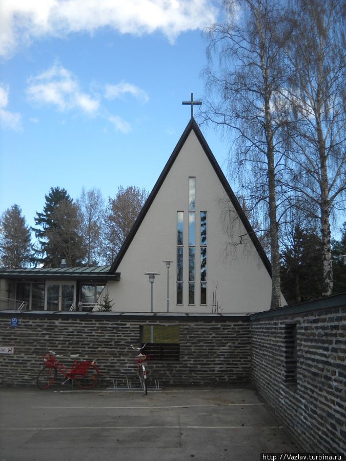 Церквушка на финский манер Валкеакоски, Финляндия