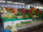 Овощное изобилие на Алайском базаре.