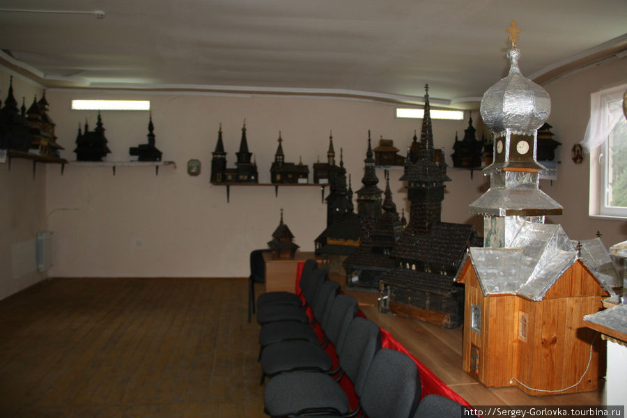 Музей макетов деревянных церквей Межгорье, Украина