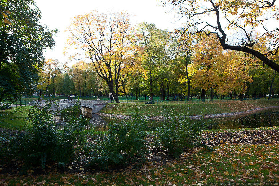 Михайловский сад Санкт-Петербург, Россия