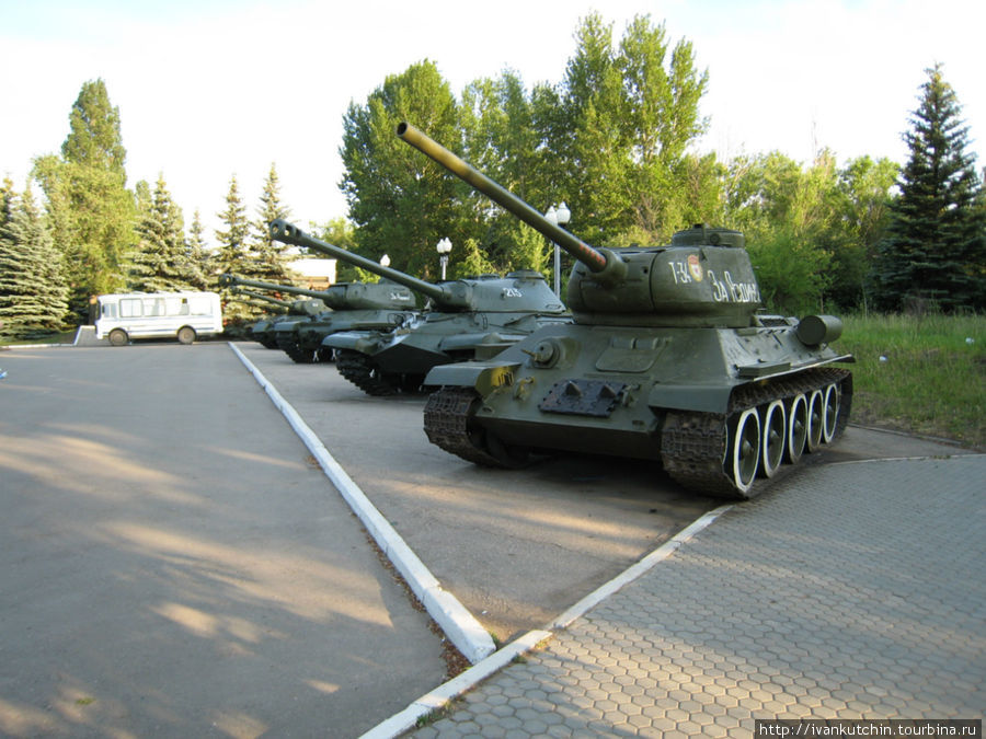 Танковая аллея Саратов, Россия
