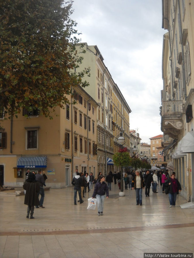 Торговая улица Риека, Хорватия