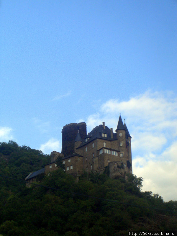 Замок Катц (2011г.) Земля Рейнланд-Пфальц, Германия