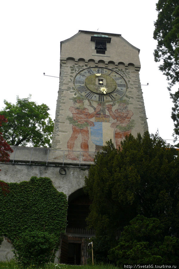 Башня с часами. Люцерн, Швейцария