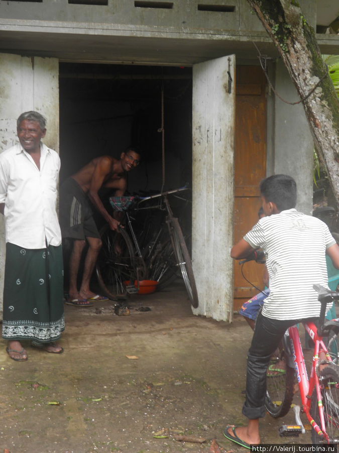 Мастерская по ремонту велосипедов Южная провинция, Шри-Ланка