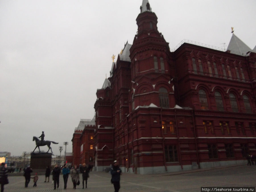 Прогулка по Красной площади Москва, Россия
