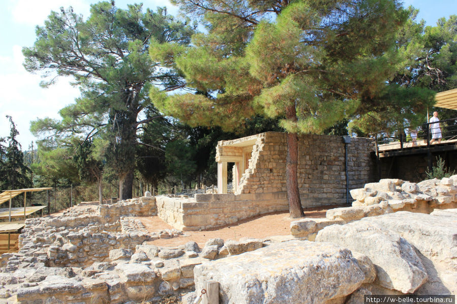 Дворец в Кноссе — часть древней истории Крита Ираклион, Греция