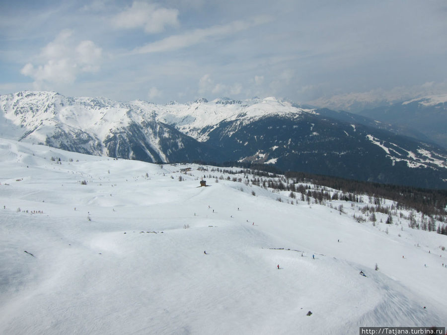 Горнолыжный район катания Paradiski / Les Arcs Ла-Плань, Франция