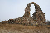 Развалины орденского замка в Резекне
