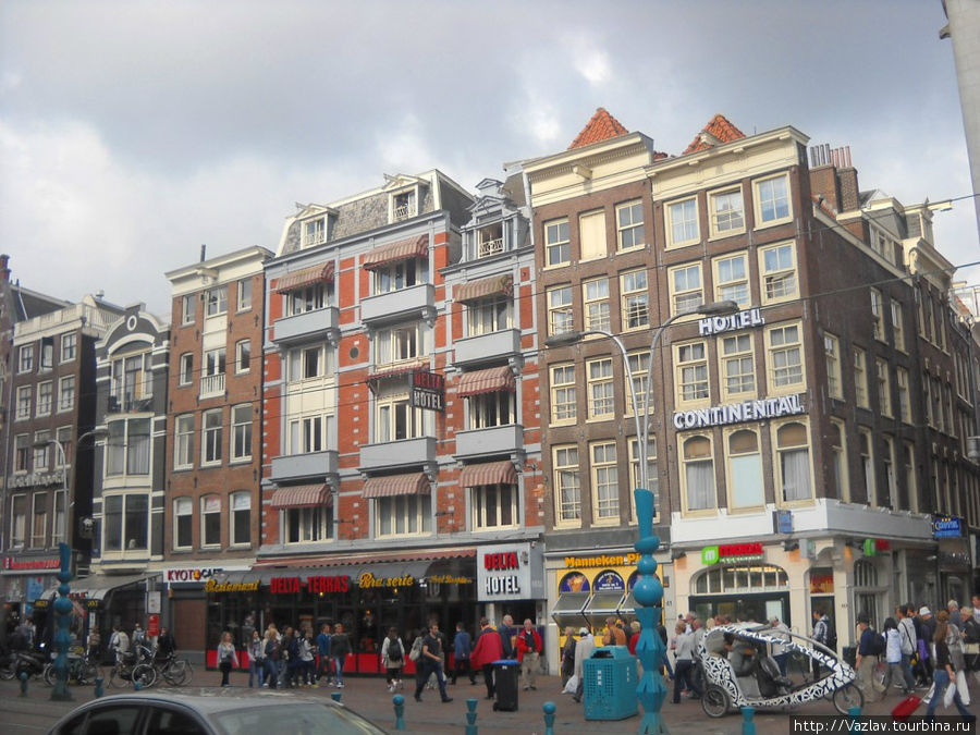 Дома и люди Амстердам, Нидерланды