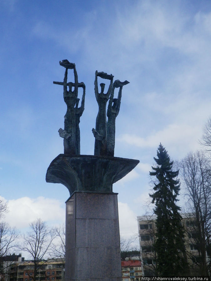 Скульптура на улицах Лахти Лахти, Финляндия