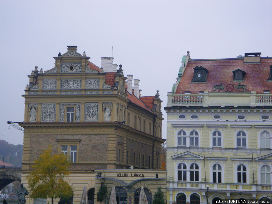 Фасады в стиле Ренессанс Прага, Чехия
