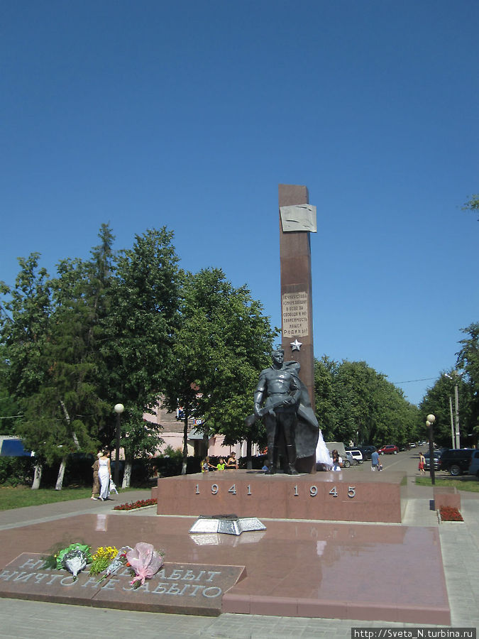 Памятник героям Великой отечественной войны Зарайск, Россия