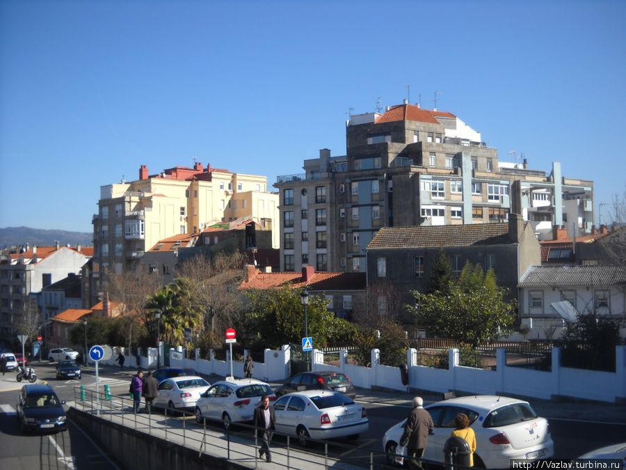 Панорама города Виго, Испания