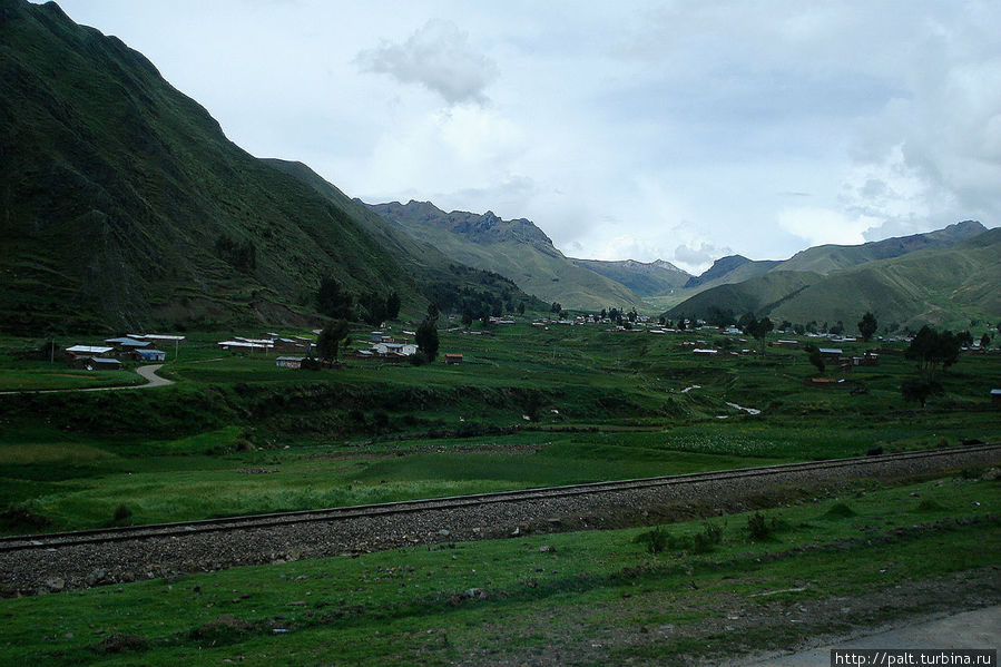 Железная дорога из Куско в Арекипу Перу